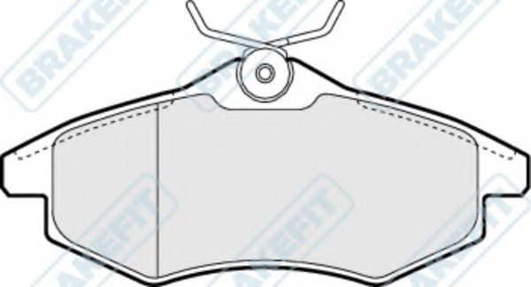 APEC braking PD3068 Brake Pad Set, disc brake